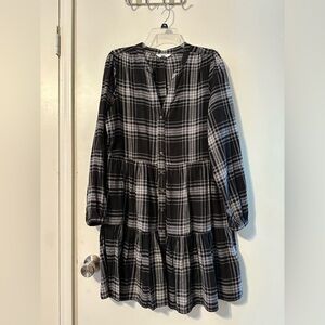 Time and Tru Flannel Plaid Dress